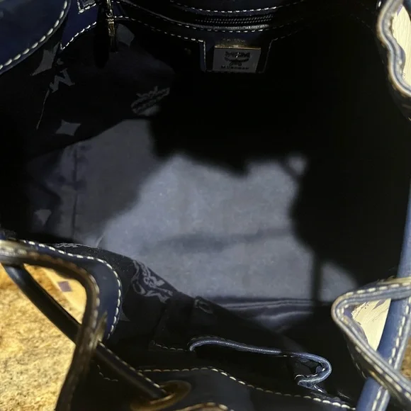 MCM EUC bucket crossbody - Picture 8 of 12